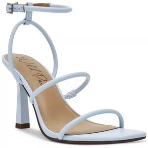 Wild Pair Light Blue Strappy Heels